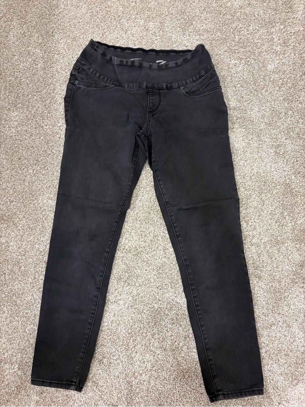 Women's Black Jeans - wide Stretch Waist